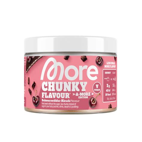 chunky flavour für diabetiker geeignet|Schanzenfit – More Nutrition Chunky Flavour (150 g)